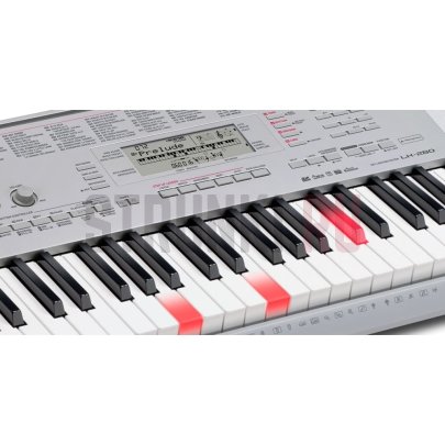 Синтезатор Casio LK-280, 61 клавиша, серый