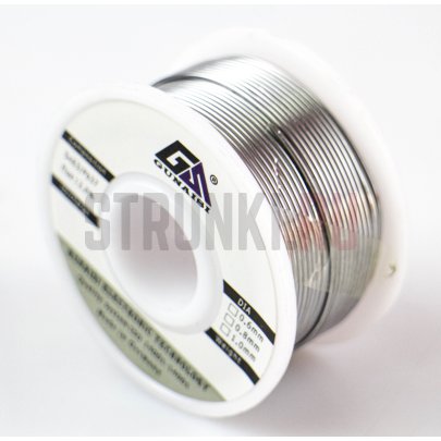 Припой, проволока d=1мм, катушка 100г.