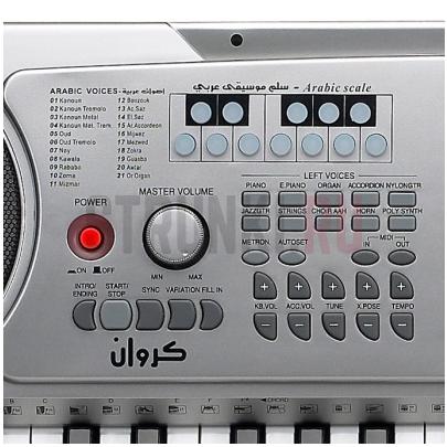 Синтезатор Orla 438POR1015 KARAWAN 2 Oriental, 61 клавиша, серый