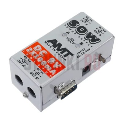 Модуль питания DC-9V 2x100mA АМТ Electronics PSDC9-2 SOW PS-2