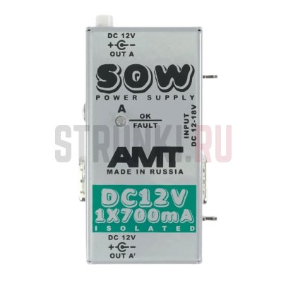 Модуль питания DC-12V 1x700mA АМТ Electronics PSDC12 SOW PS-2