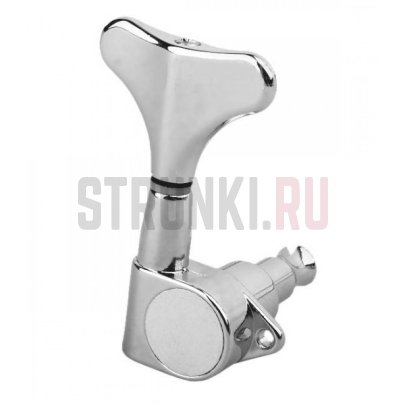 Колки 4 в линию для бас-гитары Paxphil JB-150-4L-CR, хром