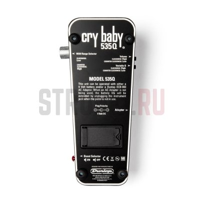 Педаль эффектов Dunlop 535Q-B Crybaby Q