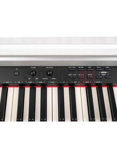 Цифровое пианино Medeli DP420K-PVC-WH, 88 клавиш, белое