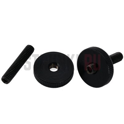 Футорка Musiclily MX2210BK бриджа Tune-O-Matic ABR-1, 2шт, черные