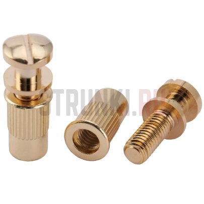 Футорка Musiclily MX2212GD бриджа Wrap-around, золото