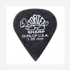 Медиатор Dunlop 412R1.35 Tortex Sharp, 1.35 мм, 1 шт.