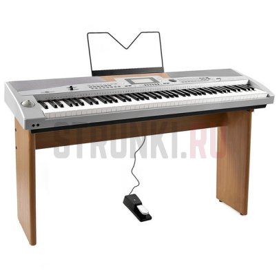 Цифровое пианино Medeli SP5500+stand Slim Piano, 88 клавиш, серый