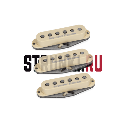 Комплект звукоснимателей SSS для Strat Seymour Duncan 11201-19-Crm Psychedelic Strat, кремовый