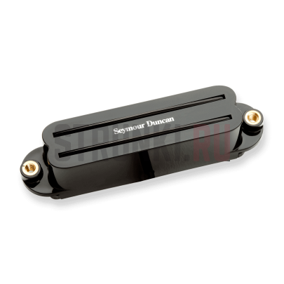 Комплект рельсовых звукоснимателей HHH для Strat Seymour Duncan 11208-02-b Hot Rails Strat, черный