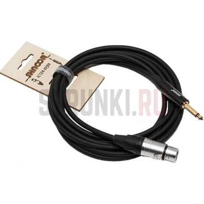 Кабель инструментальный SHNOOR IC124-XFJM-0,15m XLRF-6.35мм 0,15м (прямой-прямой)