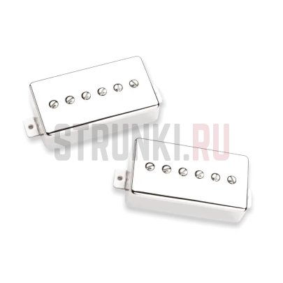 Комплект звукоснимателей P90 SS Seymour Duncan 11108-16-nc, Phat Cat, никель