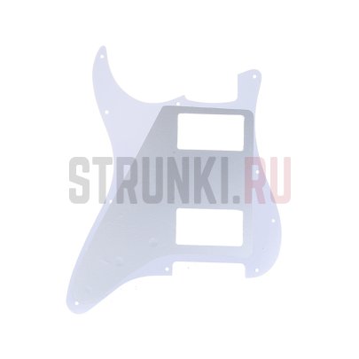 Панель для оригинального Fender Stratocaster HH US/Mexico, Musiclily MX1379AW, трехслойная, состаренный белый
