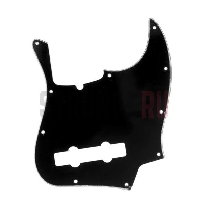 Панель для оригинального Fender Jazz Bass US, Musiclily MX1393BK, для 5-струнных, трехслойная, черная