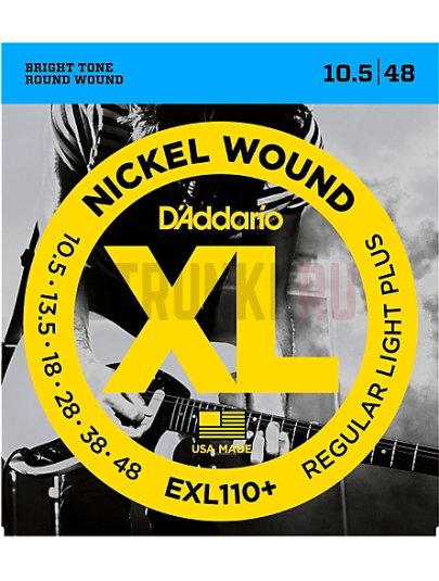 Струны для электрогитары D'Addario EXL110+ 10,5-48
