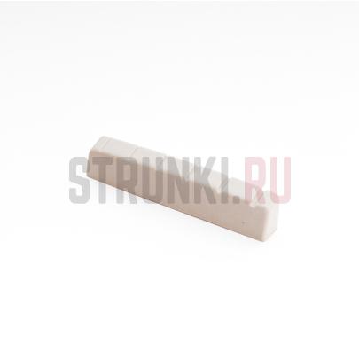 Cort AGNUT-CEC1 верхний порожек для акустической и классической гитары, белый (45х6х8mm)