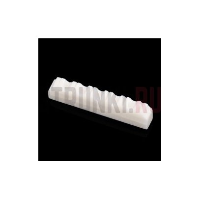 Musiclily MX0726, скалопированный, верхний порожек для акустической гитары, натур. кость (43х6х9mm)