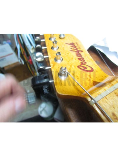 Вертушка кренк для гитары DUNLOP 105RGL STRINGS CRANK USA, серый