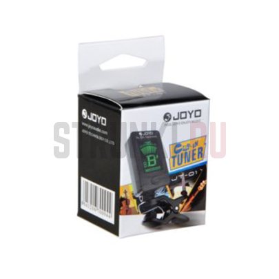Тюнер прищепка хроматический JOYO JT-01