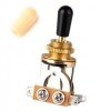 Переключатель 3х позиционный PARTS M912 Les Paul, золото картинка 0