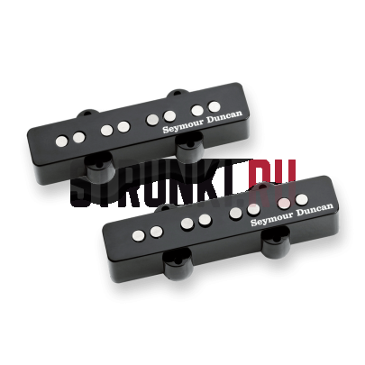 Комплект звукоснимателей для бас-гитары Seymour Duncan 11401-05 Vintage Jazz Bass for Jazz Bass, черный