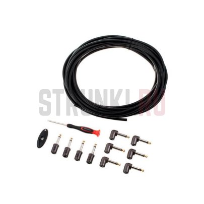 Комплект для самостоятельной сборки патч-кордов, PLANET WAVES by D'ADDARIO PW-GPKIT-50 Solderless, 12м
