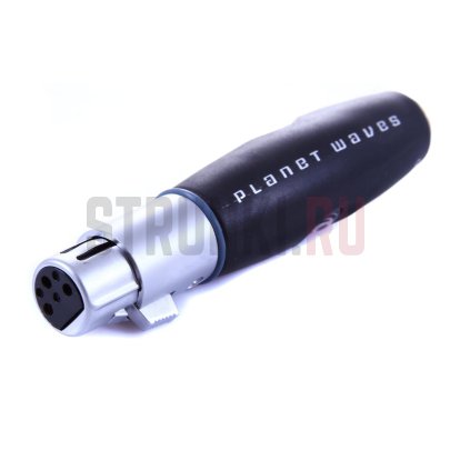 Переходник  XLR female - Jack 6.35 female, Planet Waves PW-P047BB, стерео