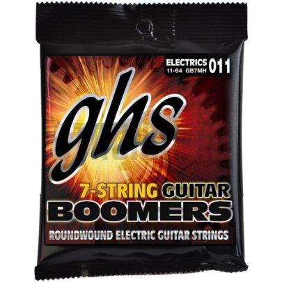 Струны для электрогитары GHS 7-String Boomers GB7MH 11-64