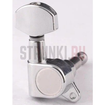 Колки 6 в линию, Metallor J-02-CR-6L, хром