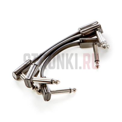 Коммутационный кабель Jack 6.35, Dunlop MXR Ribbon 3PDCPR03, 7.6см, 3шт