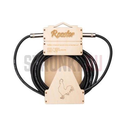 Кабель инструментальный Jack-Jack Rooster RUS1105, моно, 5м, прямой-прямой