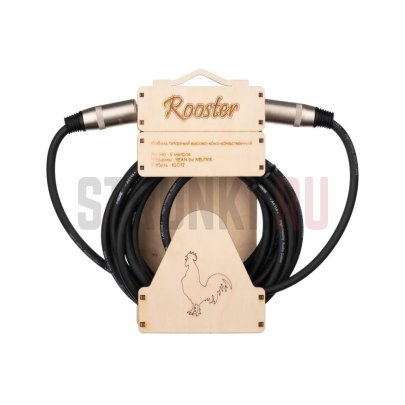 Кабель инструментальный Jack-Jack Rooster RUS0805, моно, 5м, прямой-прямой