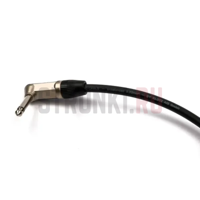 Кабель инструментальный Jack-Jack, Rooster RUS0703, моно, 3м, угловой-угловой