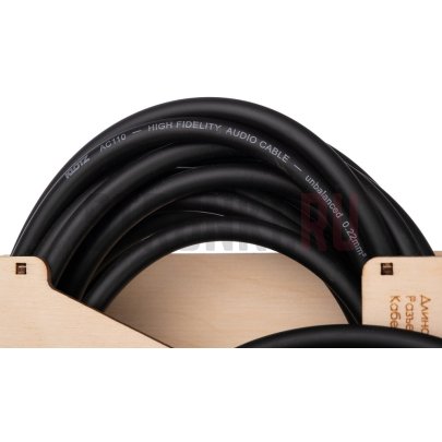 Кабель инструментальный Jack-Jack, Rooster RUS0703, моно, 3м, угловой-угловой