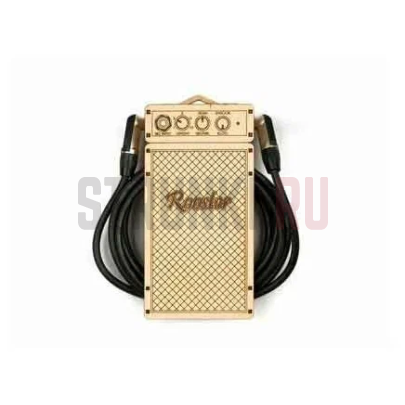 Кабель инструментальный Jack-Jack, Rooster RUS0703, моно, 3м, угловой-угловой