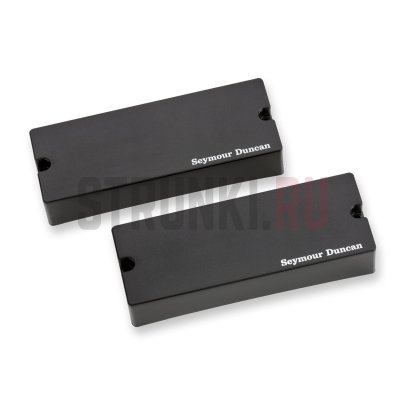 Комплект звукоснимателей для бас-гитары Seymour Duncan Blackouts Bass Soapbar 5 String 11407-12 Set, черный