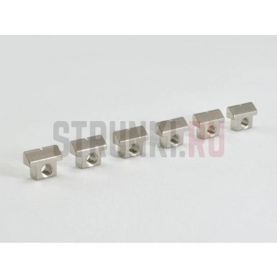 Набор седел для бриджа Tune-o-matic KTS KTSPR01 PR-01, 6 шт, титан