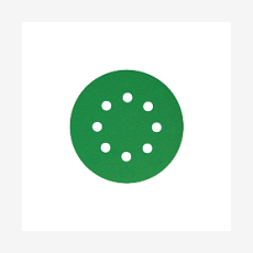 Шлифовальный круг Sunmight Р220/8 FILM 53211 SM, 125 мм, зеленый 