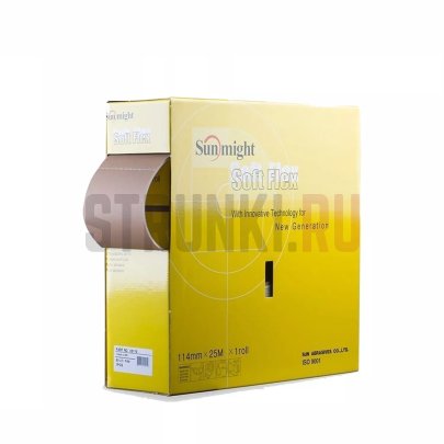 Шлифовальная бумага Soft Flex Pad P800 (GOLD) 114x125 мм, Sunmight 32119 SM, 1 шт.