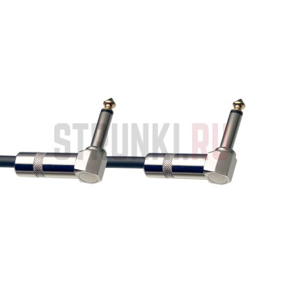 Кабель инструментальный Jack-Jack Stagg SPC030L DL, моно, 0.3 м, угловой-угловой