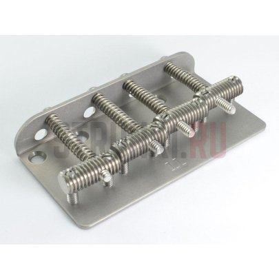 Бридж для 4-струнной бас-гитары KTS KTSPR03SPWB1 PR-03SPWB1, титан