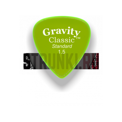 Медиатор GRAVITY PICKS GCLS15M Gravity Classic, 1.5 мм, 1 шт.