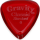 Медиаторы GRAVITY PICKS GCLS6P Classic Standard, красный, 6.0 мм, 1 шт.