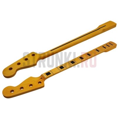 Гриф для бас-гитары Jazz Bass, кленовый, 20 ладов, Bestwood JB M1 Matte УЦЕНКА!!!