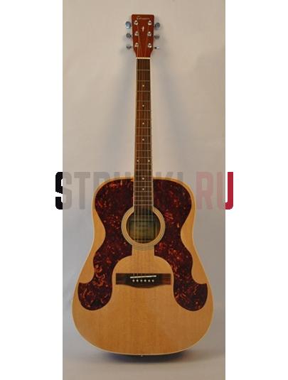 !УЦЕНКА! Защитная накладка для акустической гитары, пластик, Мозеръ PCG-2, фиолетовый перламутр