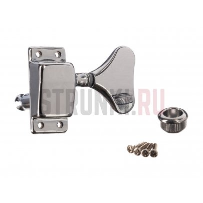 Колки 4 в линию для бас-гитары, Paxphil JB-120C-4L-CR, хром