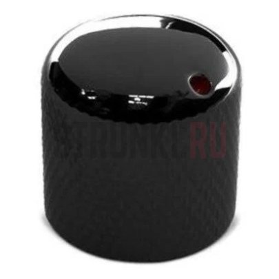 Ручка потенциометра Paxphil NB301-BK, Dome style, метрическая, черный