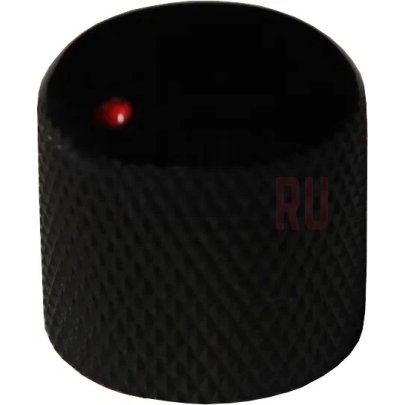 Ручка потенциометра Paxphil NB301-BK, Dome style, метрическая, черный