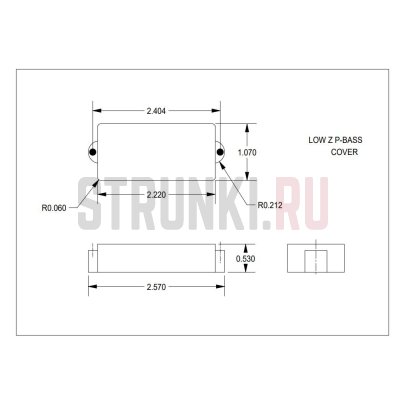 Комплект звукоснимателей для бас-гитары Seymour Duncan 11406-02 Pro Active for PJ-Bass, черный