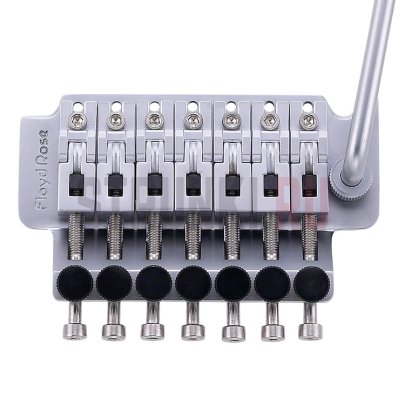 Тремоло система Floyd Rose Original Hot Rod Series FRTCS100SSS, 7 струн, сустейн блок - 37 мм, матовый хром